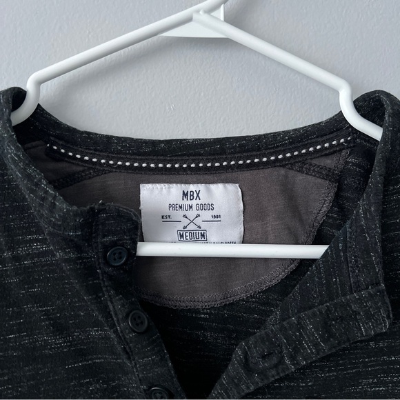 MBX Premium Goods Black Washed Longsleeve - Medium - Picture 2 of 8